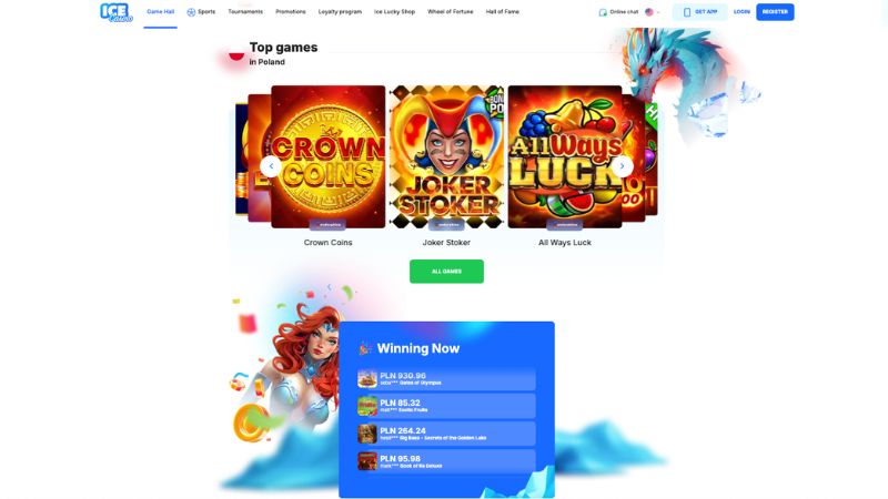 IceCasino kasyno online recenzja